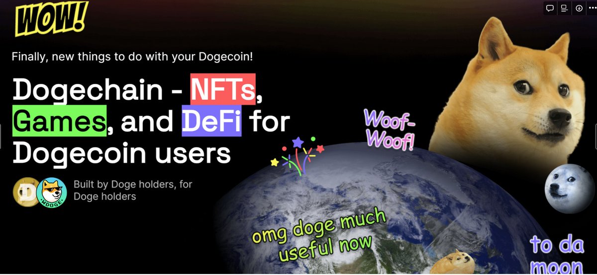 XResearchDAO's tweet photo. 1/ 最近 #meme 币有点新东西，以 #dogechain 和 #ETC 为代表。 #dogechain 是一个新推出的独立的EVM兼容链，使用 #Polygon Edge框架创建，可让Dogecoin的用户用在其链上的DeFi、NFT等。Dogechain的团队与 $DOGE 没有重合，也没有参与过 $DOGE 的项目。@DogechainFamily （by: @@stefaniewei4） https://t.co/xEcCSnxyUb