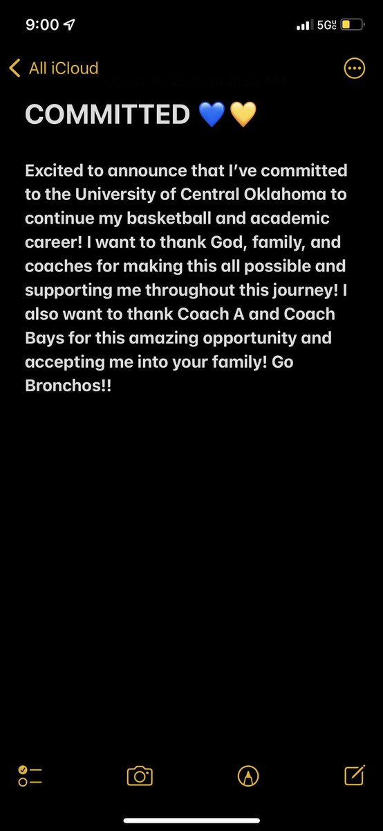 Committed!! #RollChos @TeamGriffinGBB <a href="/1DutchAthletics/">Dutch Athletics</a> <a href="/karawernli/">Kara</a> <a href="/UCOWBB/">UCO Women's Basketball</a>