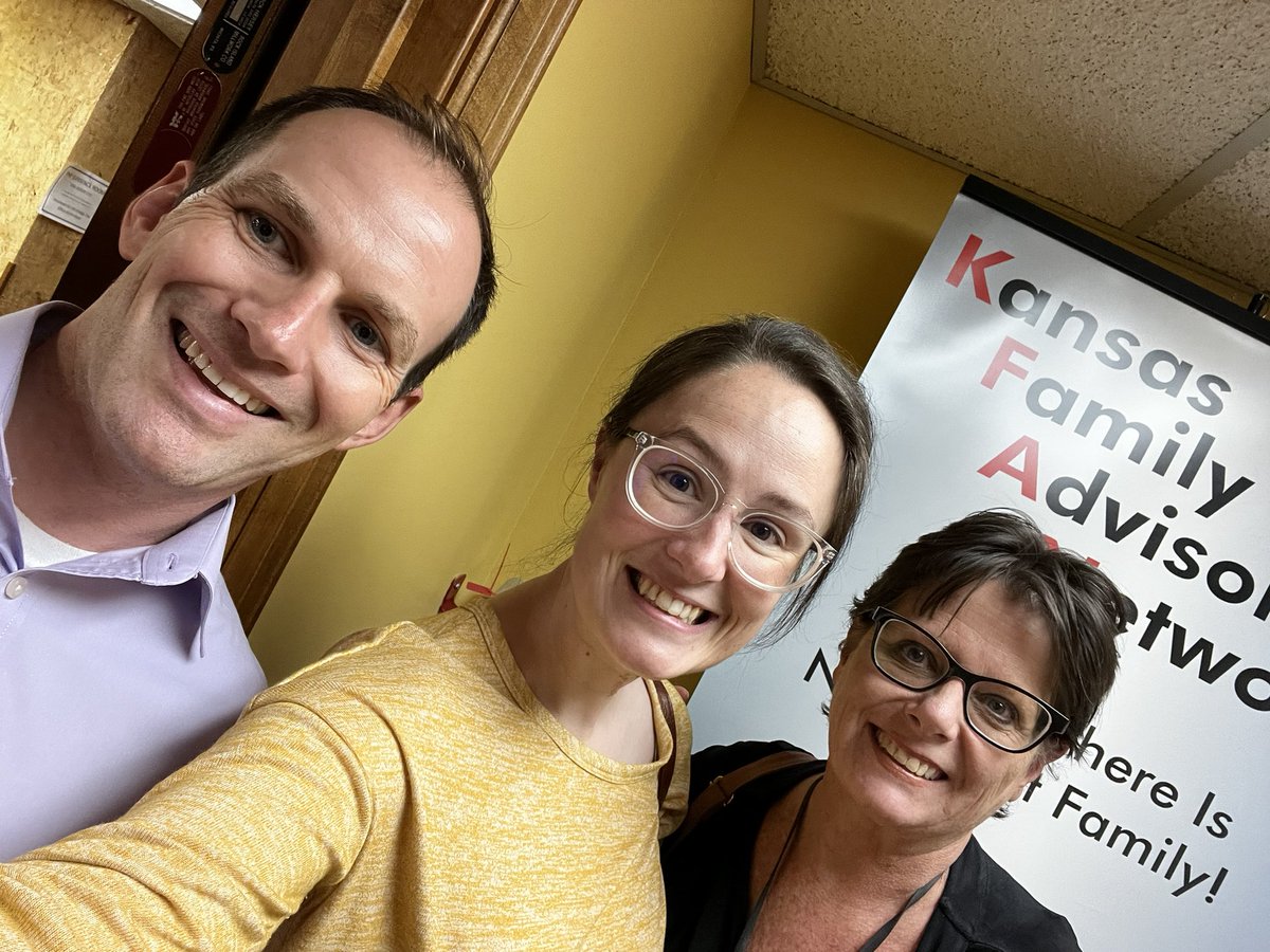 Community is one of my favorite parts of Wichita. The support for KFAN (Kansas Family Advisory Network) this afternoon at their ribbon cutting was wonderful. <a href="/BWhippleKS/">Dr. Brandon Whipple</a>