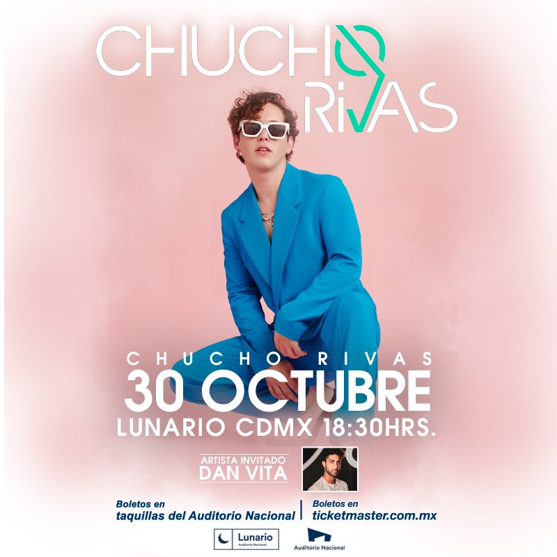 Stage360mx's tweet photo. Chucho en el Lunario!!! Este 30 de Octubre va a ser una locuuuuura https://t.co/ecg8zqNVK2