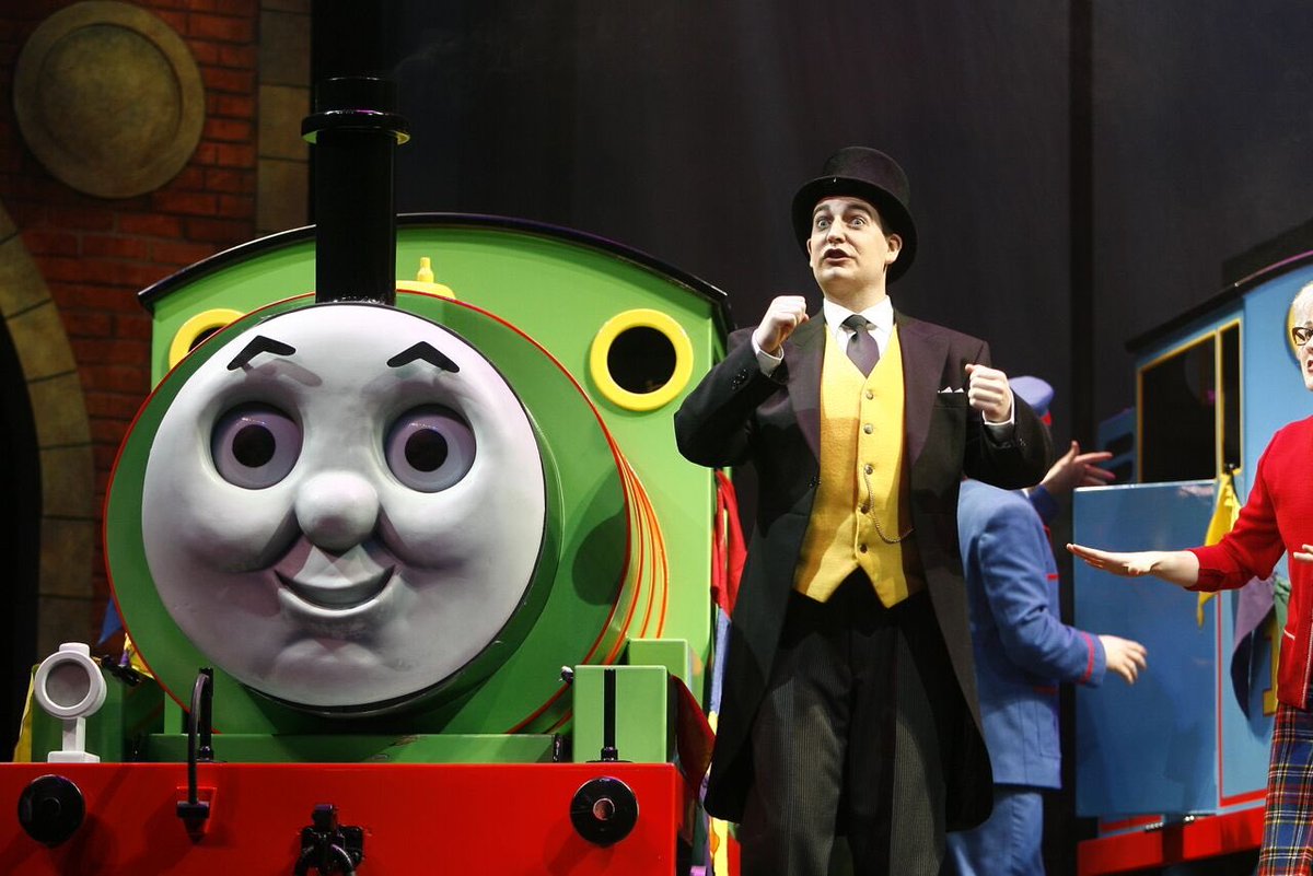 Some more photos (mainly featuring my favorite train, Percy) of Thomas Live on Stage!