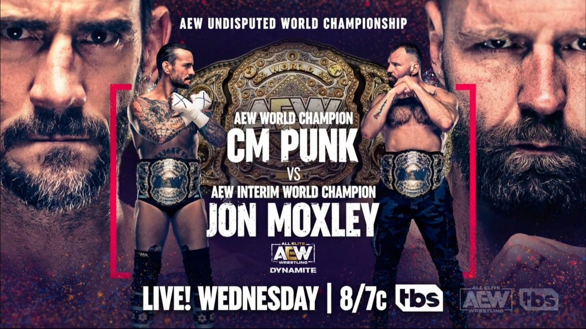 WrestlingCovers's tweet photo. Announced for #AEWDynamite NEXT WEEK!🔥 https://t.co/g19R50GJ8N