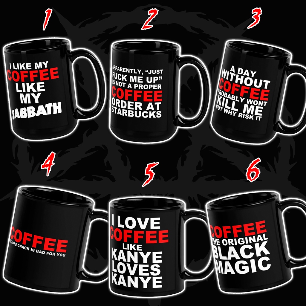 toofastclothing's tweet photo. PICK ONE โ๏ธโก๏ธ๐ - all mugs are now available on โ
https://t.co/i3sHtBEiPg โ
โ #toofastclothing #gothdecor #gothicdecor #witchdecor #blacksabbath #blackcoffee #coffeelovers #blackmagic #blackmagick #halloweenhousewares #halloweendecor #creepyhouse #gothhome #gothkitchen #coffee https://t.co/aGF2IFhlbC