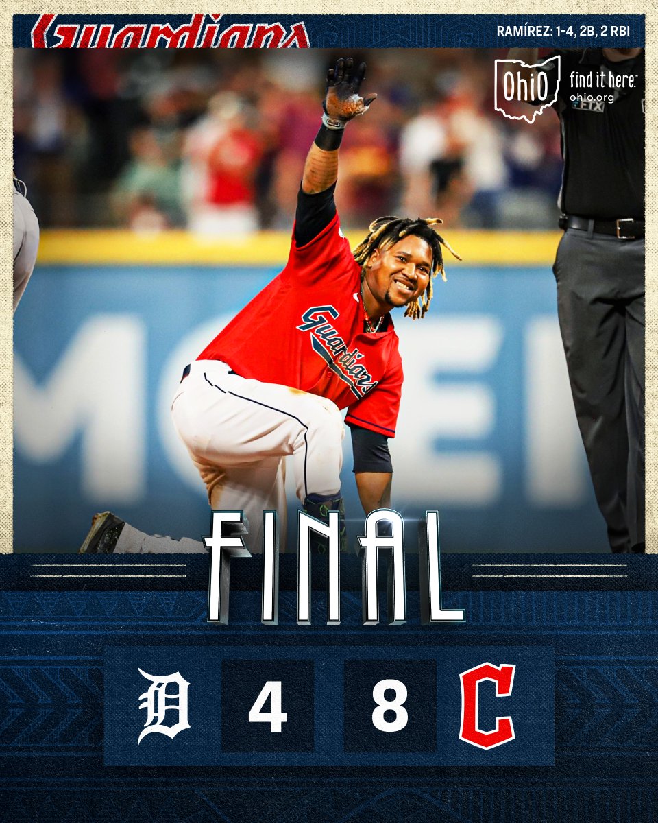 CleGuardians's tweet photo. Scored 6 runs after we struck out 3 times in the 8th inning.

#ForTheLand https://t.co/uWr3ua1xtj
