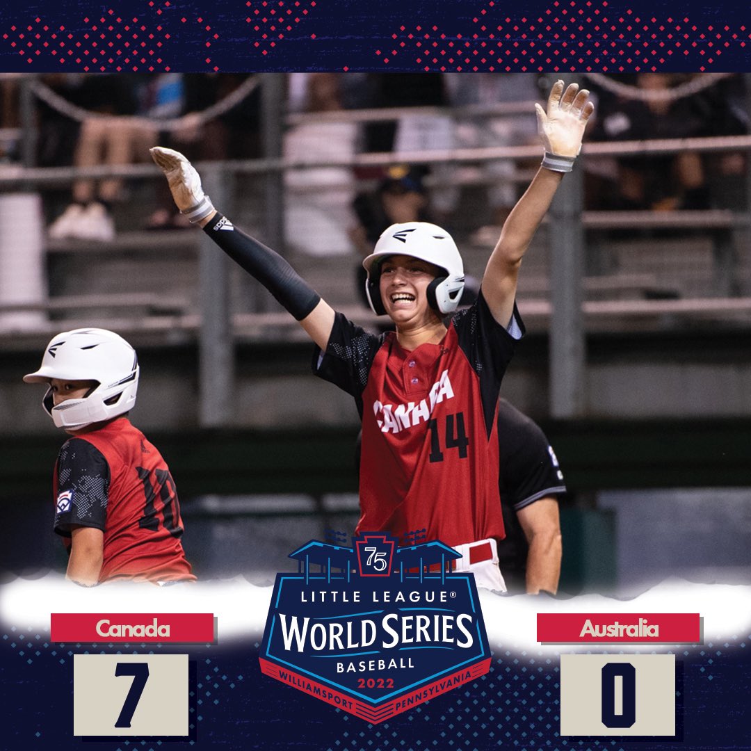 O, Canada! 🇨🇦 #LLWS