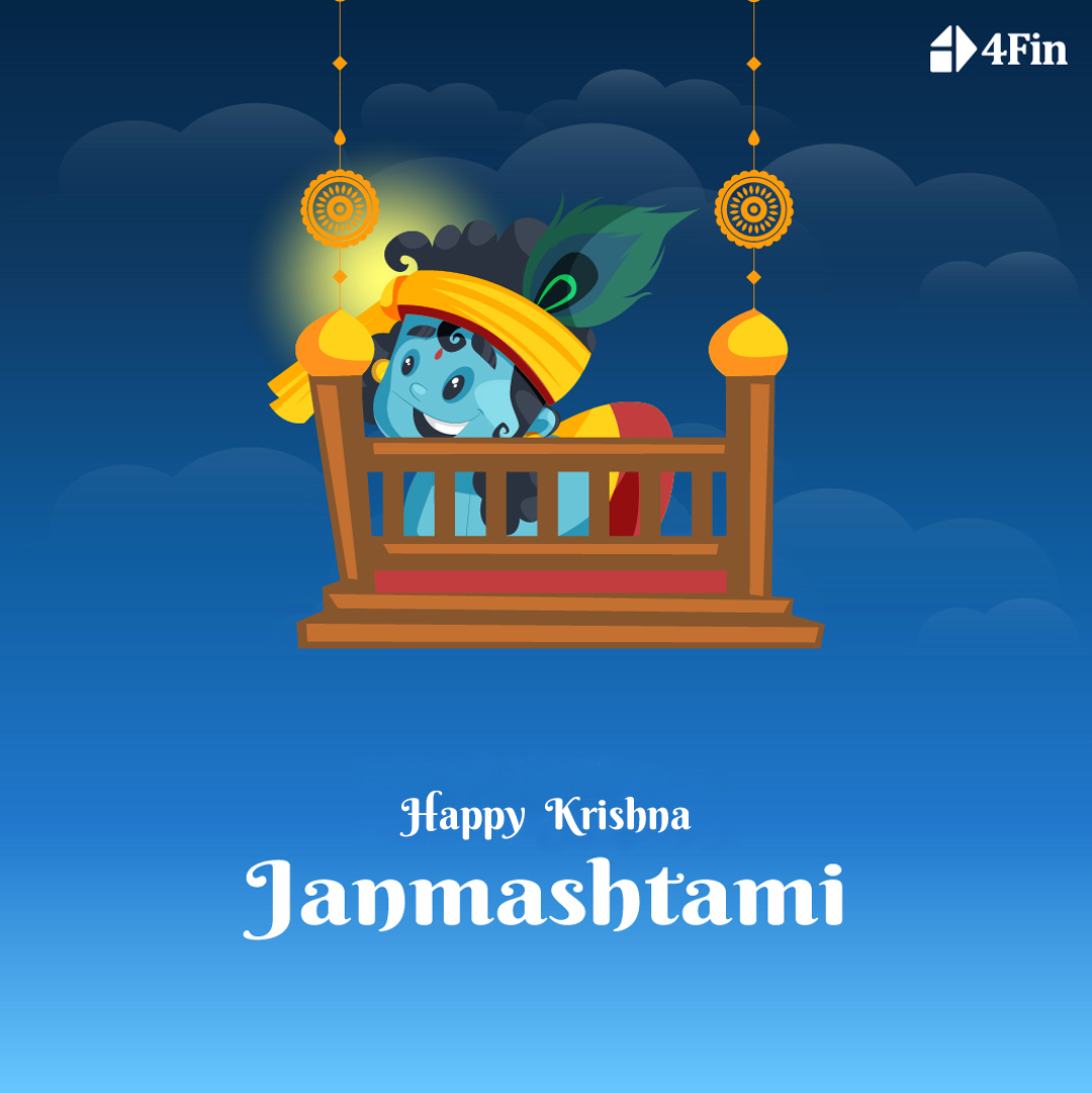 4Fin_India's tweet photo. Warm wishes from team 4Fin on the auspicious occasion of #Janmashtami
.
.
#4fin #janmashtami #happyjanmashtami #microsme #fintech #empoweringsmartbharat #4finfinance #fintechlending #smartbharat #fintech #microenterprises #msmes #businessgoals #fundingyourfuture https://t.co/e2rJJeIXFa