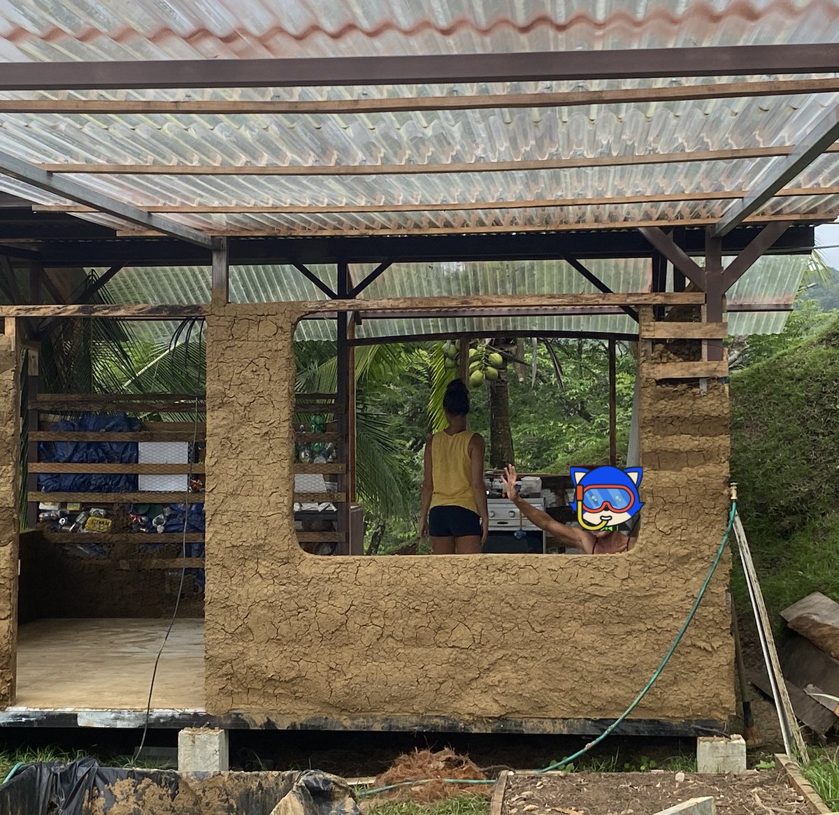 flarecommunity2's tweet photo. It started cleaning the beach @tortuganest #RippleReefs

Got #CreativeRecycling @casasurf making #ecoblocks

Started building a dream with @Paula86010636 &amp; friends #NFTCommunity 

Then a recycled house was born #XRPL &amp; #XRP 

@RippleReefs @GreenZone__ 

Pura vida ! https://t.co/B72pRfiDZj