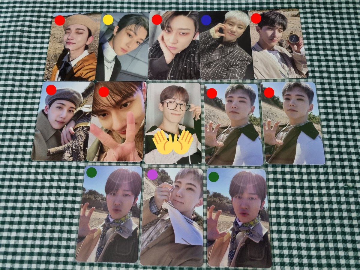 cheollievery's tweet photo. wts lfb

baka may gusto makihati !!

💙 120 each
💛 180 each
❤️ 220 each
💚 240 each
💜 250 each
vernon appmus - 300
albums - 100 each

- will prio taking more maknae line and albums.
- need to take at least 2. if taking jonas, need to take 1 from each pic. https://t.co/kYLPIPKYky