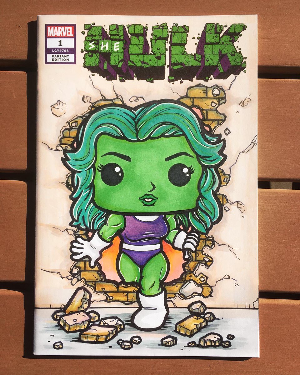 zeolee3's tweet photo. She-Hulk (OG Ver.) 💚

Cover recreation: She-Hulk (2004) #1 by Adi Granov
Published: March 10, 2004

[CC#23]
#funko #marvelcomics #shehulk #shehulkcomics #blanksketchcover #funkoart #funkocomic #funkoartist #hulk #shehulkblanksketch #tatianamaslany #shehulkattorneyatlaw https://t.co/0LyUAh0K0P