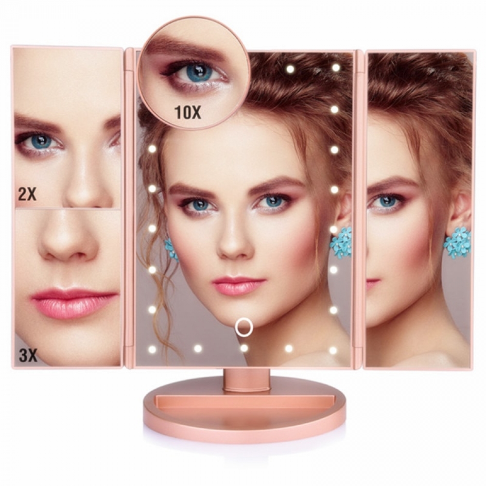 AccezDiy's tweet photo. #homeinspo #hometown Make-Up Folding LED Mirror https://t.co/TtwLDYEBkf https://t.co/syMpHOwIwk