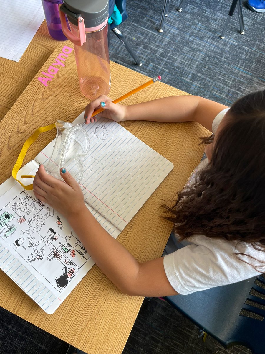 Christie Watts (@cwatts_2nd) on Twitter photo Sketch noting about science tools we get to use in second grade. The excitement level about the safety goggles was pretty extreme! 🥳🎉 <a href="/OgleElem/">Ogle Elementary</a> #FISDmadetoshine Sketch noting about science tools we get to use in second grade. The excitement level about the safety goggles was pretty extreme! 🥳🎉 <a href="/OgleElem/">Ogle Elementary</a> #FISDmadetoshine