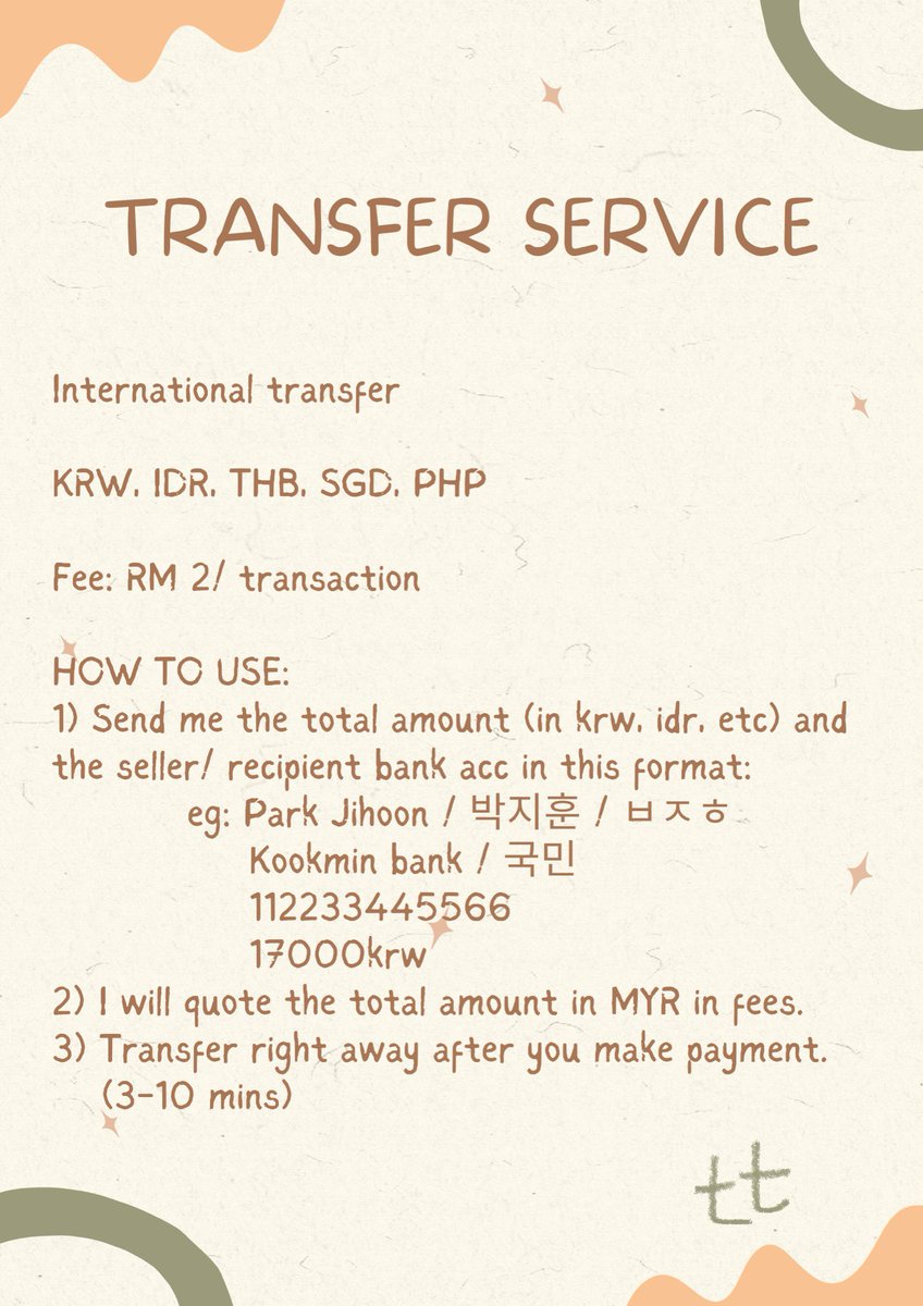 tradesteume's tweet photo. —International Transfer services &amp; Paypal service

(krw, idr, sgd, thb etc) https://t.co/49cBvlV0Jk