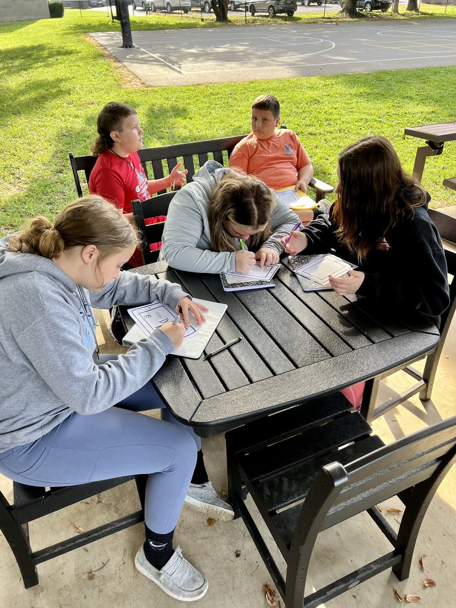 IngramCounselor's tweet photo. 8th grade students in Mrs. Ingram’s SEL class have been learning about social media safety this week. They created social media posts expressing their interests without using any identifiable information. Creative work by talented kids! #LCpride @AESTigersKy https://t.co/Me3M1yGK69