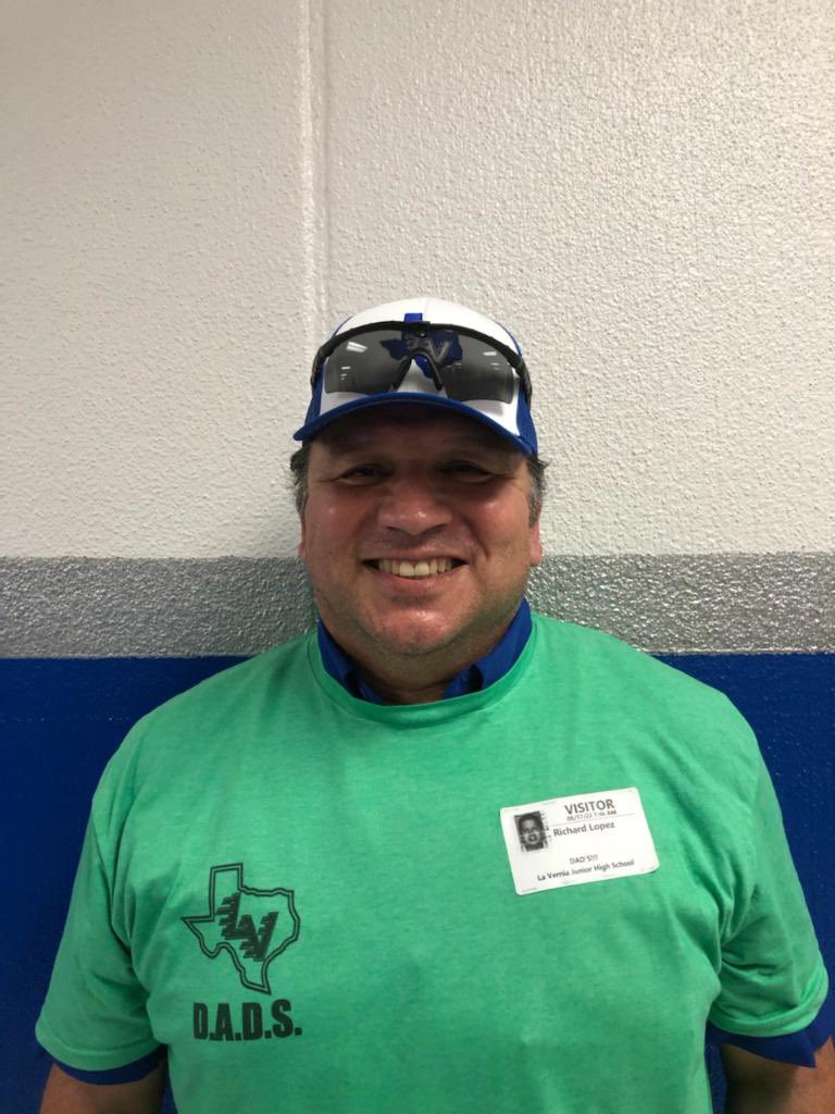 safebears's tweet photo. Our first DAD in our DADS program. Thank you Mr. Lopez keeping our students safe. https://t.co/BB2PblBMp4