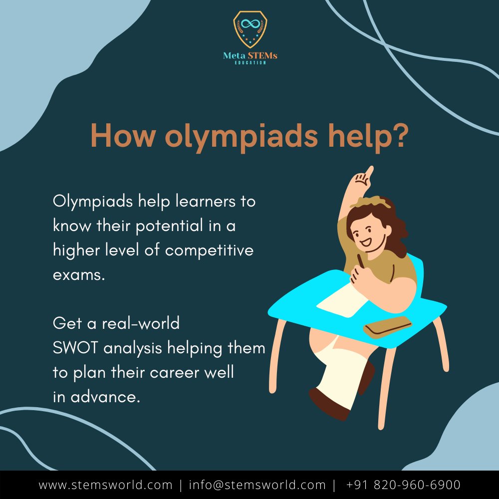 metastems's tweet photo. The MSWO Olympiads are an excellent way to gauge a student's conceptual understanding of a topic. Additionally, students' problem-solving skills are improved as they are challenged to think logically. By assessing both a student's aptitude and understanding of a specific subject, https://t.co/bYHDJLSdyz