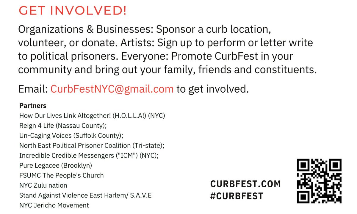 NEPPC1's tweet photo. 📢JOIN US SATURDAY, BLACK AUGUST 20, 2022 @#CURBFESTNYC2022!! 4POLITICALPRISONERS! ❤🖤💚
#CurbFest2022!!
#CurbFestNYC!!
#FreeKamauSadiki!!
#FreeVeronzaBowers!!
#FreeDrMutuluShakur!!
#FreeImamJamilAlAmin!!
#FreeMumiaAbuJamal!!
#FreeRuchellMagee!!
#FreeEdPoindexter!!!
#FreeEmALL!! https://t.co/93TCGAerLu