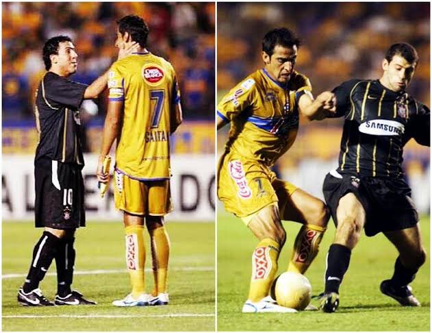 jorgeagh85's tweet photo. Jueves 9 Marzo 2006 se enfrentaba y ganaba al poderoso Corinthians de Tevez y Mascherano en el torneo más importante a nivel de clubes de América, la Copa Libertadores / Domingo 12 Marzo 2006 se ganaba el clásico regio…….. sin excusas y sin chillar que se empalmaban dos torneos https://t.co/rjZ6lKCNPv