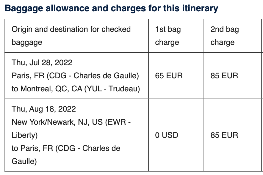 differentspin's tweet photo. @united the receipt for my flight says 1st bag is $0 per passenger (see screenshot below), however when I check in it says it's $66. I called customer service and was told that it's related to the fact that the 1st leg was with @AirCanada. If so, then why the misleading email? https://t.co/6wvw6zHTnb
