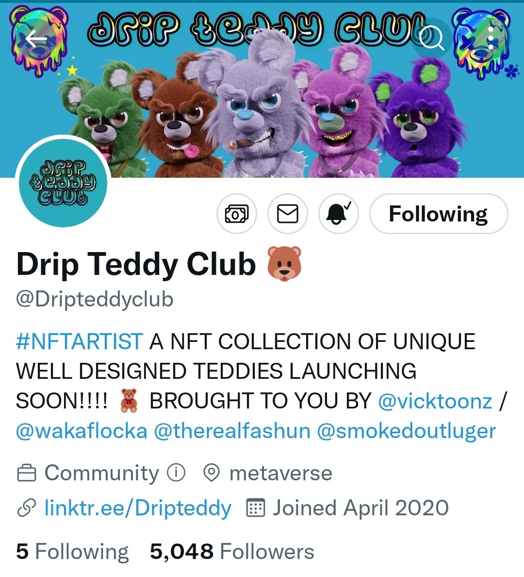 Slapjuice's tweet photo. @MrT_Promotes @Dripteddyclub https://t.co/MX1siTE6Im
