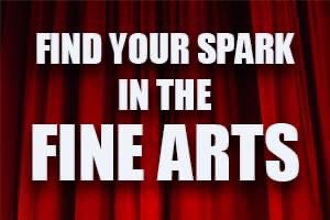 Find your spark in the Fine Arts! You are invited! 

Join us for the Fine Arts Kickoff Breakfast on Thursday, August 18 at 7:30am for breakfast treats in the Theatre Foyer. Mingle until 7:45 when you’ll learn about opportunities for this year and beyond!