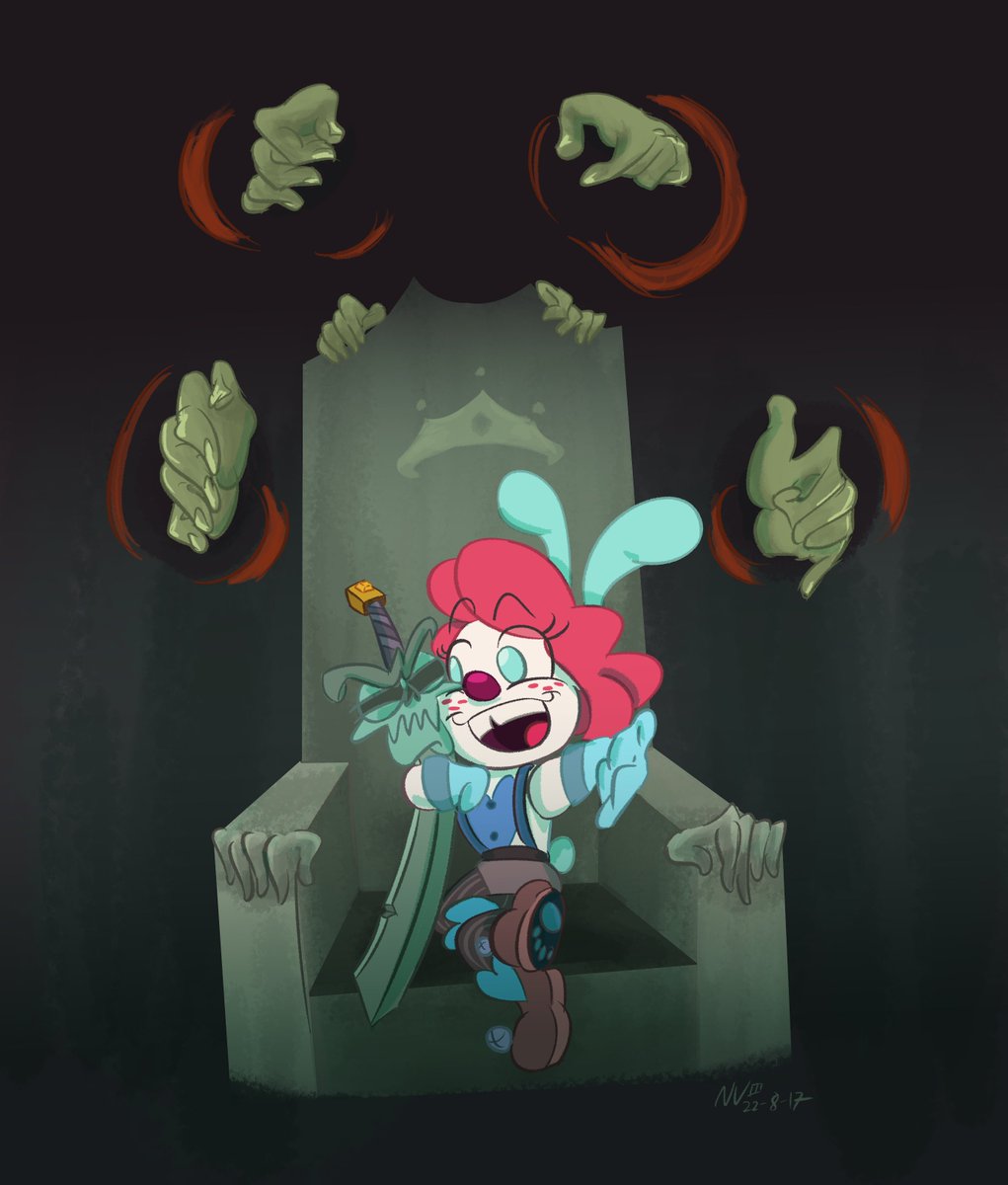 NebulousValet's tweet photo. Drawing for a One-Shot DnD Character I made today. Have a great and safe day! https://t.co/AN4IBuJhLt