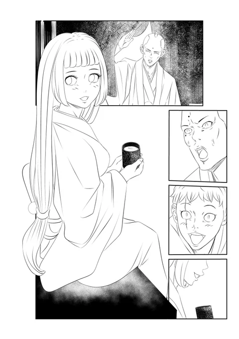 柿助の漫画制作は全てモノクロ2階調化した状態で進めております。 線画は全てベクターレイヤーで、背景の処理はラスターレイヤーで行っております😃 画像サイズは600dpi トンボなどは標準的な漫画原稿(B4)に準拠してます😁 #漫画家志望さんと繋がりたい #絵描きさんと繫がりたい #ART