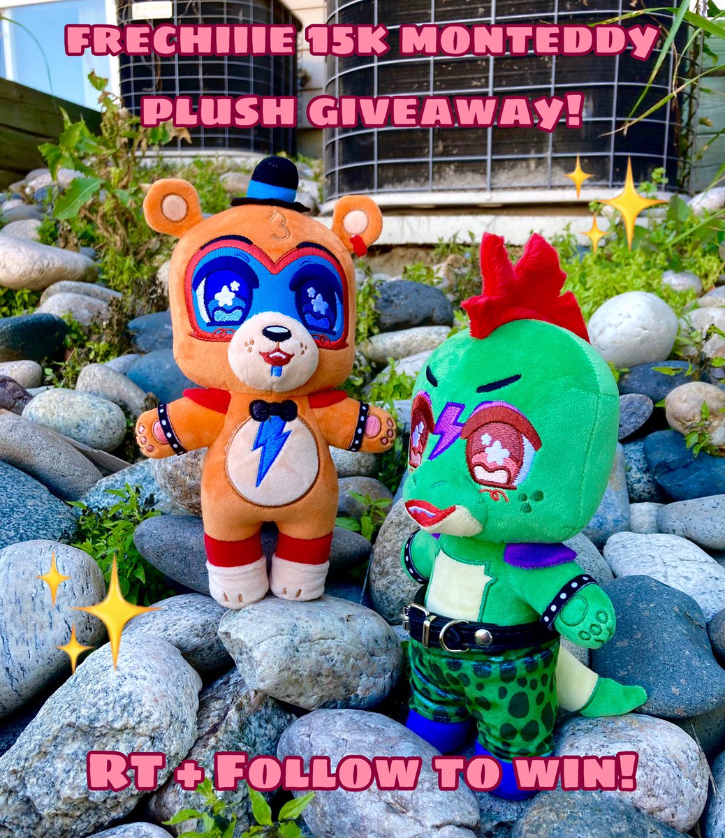 frechiiie's tweet image. 🐻MONTEDDY PLUSH 15K FOLLOWER GIVEAWAY🐊

⭐️To enter: Need to be following me + RT + comment on what your fav thing about the two characters are!

⭐️Ends on Aug 19th at 1pm MST

Winner will receive these two plushies shown below! In states only! No international! Good luck!