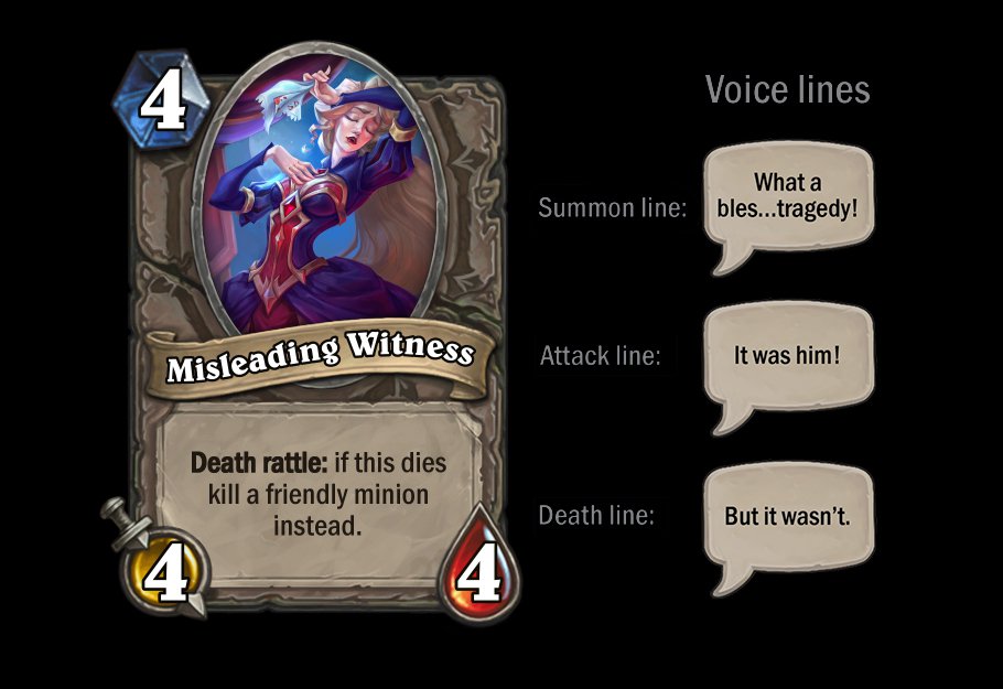 Gwennet1's tweet photo. Custom card and voice lines.
Thanks to nightfall25444 for lines and card description X)
#blizzardfanart #hearthstone #blizzard #fanartbrawl #artbrawl https://t.co/Pcfzavsir5