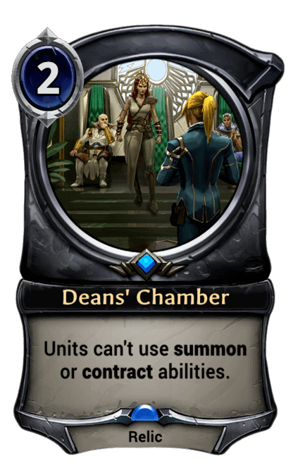 magicalbrandon's tweet photo. Welp I recorded an entire set review only to find out my audio wasn't recording. So here is my highly abridged version:

Set = good
Boosts to current decks
Several new decks will now exist
Hot take: most important card will be Deans' Chamber https://t.co/UomIlH2JMq