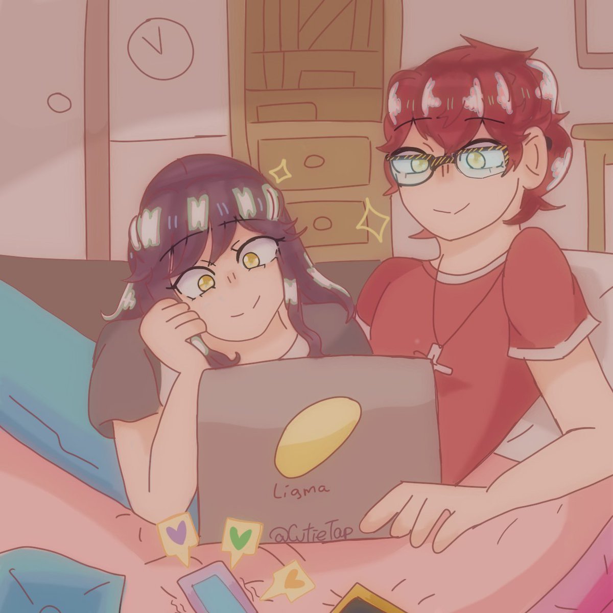 CutieTap's tweet photo. Redraw from 2020 
#mysticmessengerfanart #mysme https://t.co/XDPHY4uDZa
