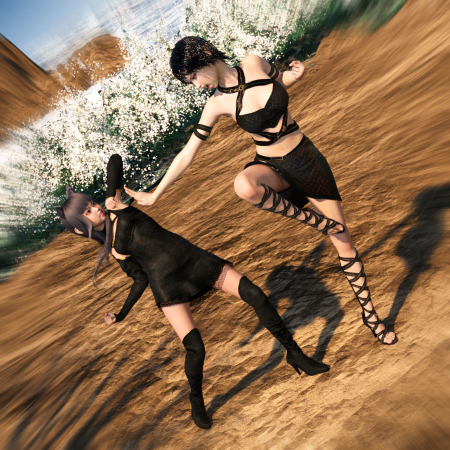 yuuzantorii's tweet photo. Duel on the Island #Daz3D #美少女 #Acicia #Runyun #Duel #決闘 #格闘 https://t.co/VGBFu5DvzF https://t.co/IFl47xx8d2