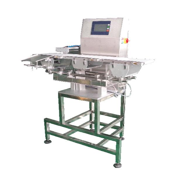 Three stage checkweigher.