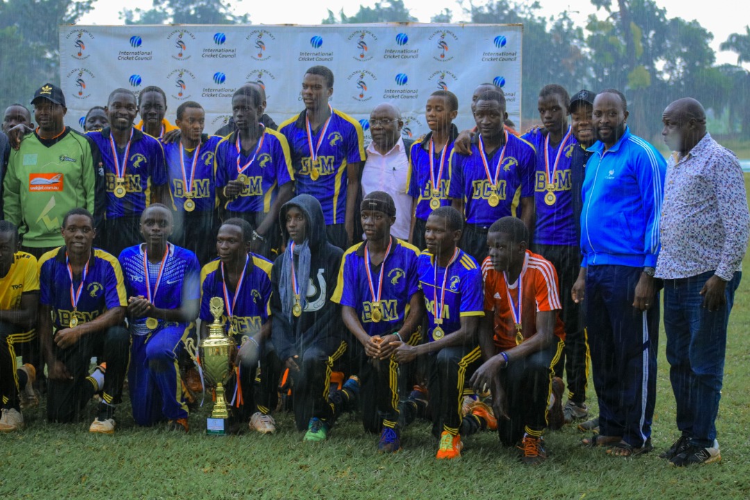 isaneezemmanuel's tweet photo. Hard luck to Nyakasura School and congratulations to Busoga college Mwiri on taking the national Schools cricket week 2022 https://t.co/eHDg9saQyy