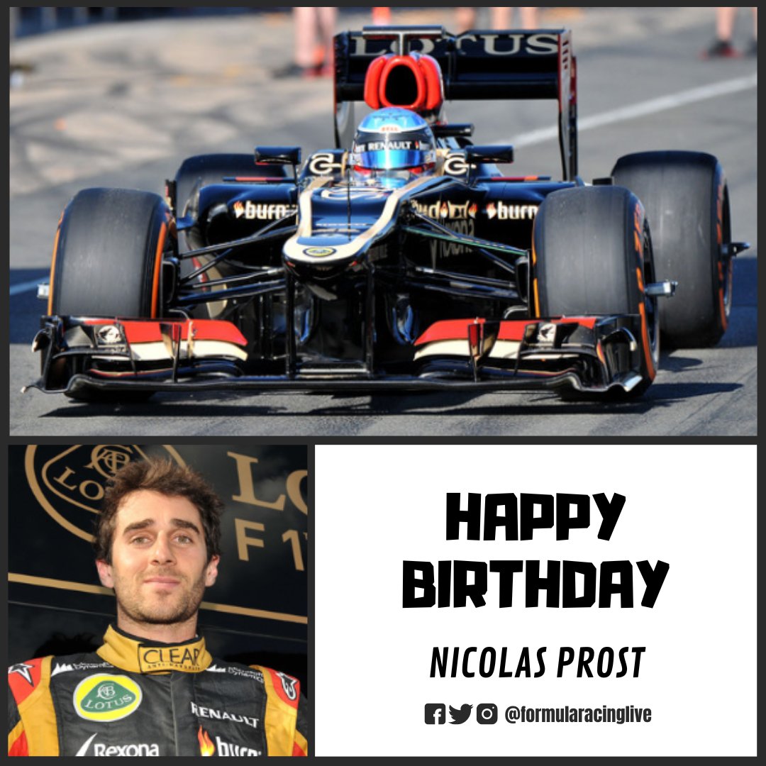 FormulaRLive's tweet photo. Bon anniversaire à @nico_prost ❗️🥳
✅Essais Lotus F1
✅Ultimate Cup F3
✅FormulaE
✅Trophée Andros
✅Endurance Proto & GT
Nous l'avions reçu en live, l'occasion pour vous de vous replonger dans sa très belle carrière 👉
https://t.co/myl2edzE9K
#HappyBirthday #NicolasProst https://t.co/UYft2d3dlZ