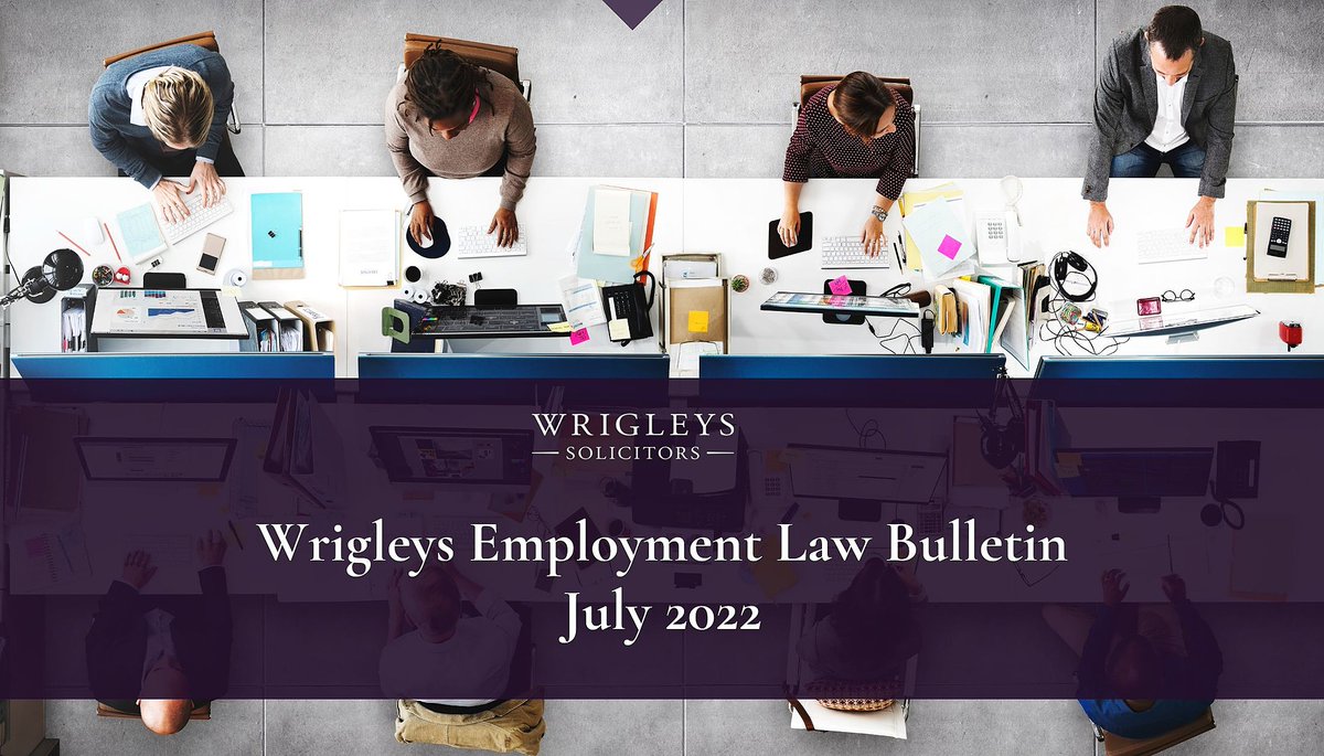 Have you seen our latest employment law bulletin?
Our solicitors Alacoque Marvin and Michael Crowther explore recent employment tribunal cases in the context of #discriminationlaw. 
Follow the link to read the full update: bit.ly/3P95rtc
#employmentlaw #emplaw #ukemplaw