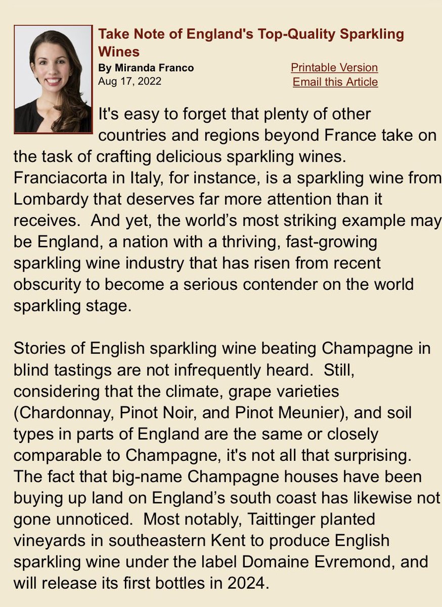 Miranda Franco (@miranda__franco) on Twitter photo Believe the hype - the rise of English sparkling wine. Read more at winereviewonline.com/Miranda_Franco… <a href="/BrideValleyWine/">Bride Valley Vineyard</a> <a href="/gusbourne/">Gusbourne</a> <a href="/RidgeviewWineUK/">Ridgeview Wine</a> <a href="/Nyetimber/">Nyetimber</a> <a href="/ChapelDownWines/">Chapel Down</a> <a href="/hattingleywines/">Hattingley Valley</a> <a href="/Bolneyestate/">Bolney Wine Estate</a> <a href="/WineReviewOnlin/">WineReviewOnline.com</a> Believe the hype - the rise of English sparkling wine. Read more at winereviewonline.com/Miranda_Franco… <a href="/BrideValleyWine/">Bride Valley Vineyard</a> <a href="/gusbourne/">Gusbourne</a> <a href="/RidgeviewWineUK/">Ridgeview Wine</a> <a href="/Nyetimber/">Nyetimber</a> <a href="/ChapelDownWines/">Chapel Down</a> <a href="/hattingleywines/">Hattingley Valley</a> <a href="/Bolneyestate/">Bolney Wine Estate</a> <a href="/WineReviewOnlin/">WineReviewOnline.com</a>