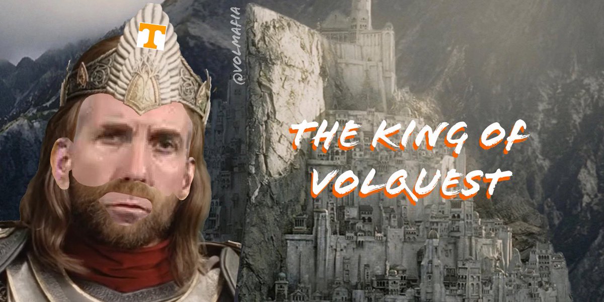 VolMafia's tweet photo. The 👑 of volquest.@Brent_Hubbs you the man Hubbs. @AustinPriceless @benmckee14 @Volquest_Rob https://t.co/hjXtXYHvxb