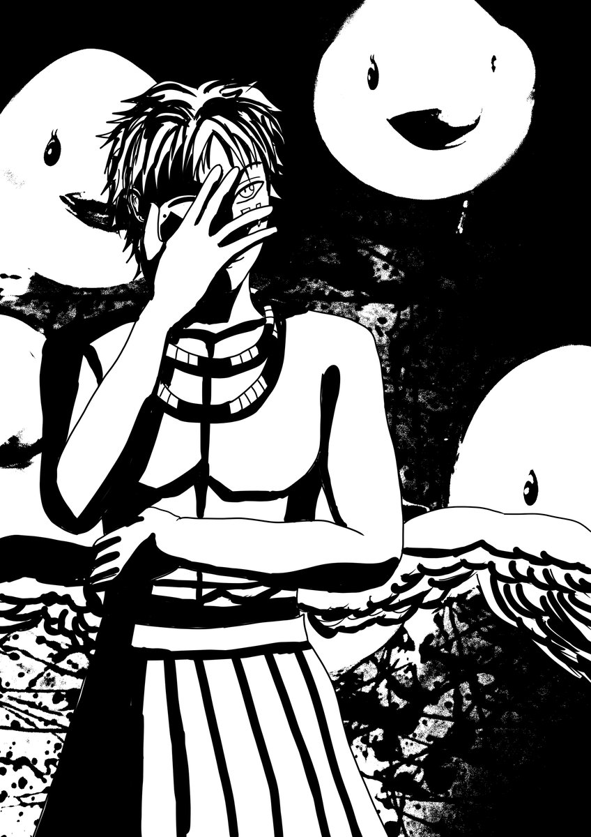 #イラスト #オリジナルイラスト #オリキャラ #illustration 
#みんなで楽しむTwitter展覧会 

おっぺけぺー大臣 