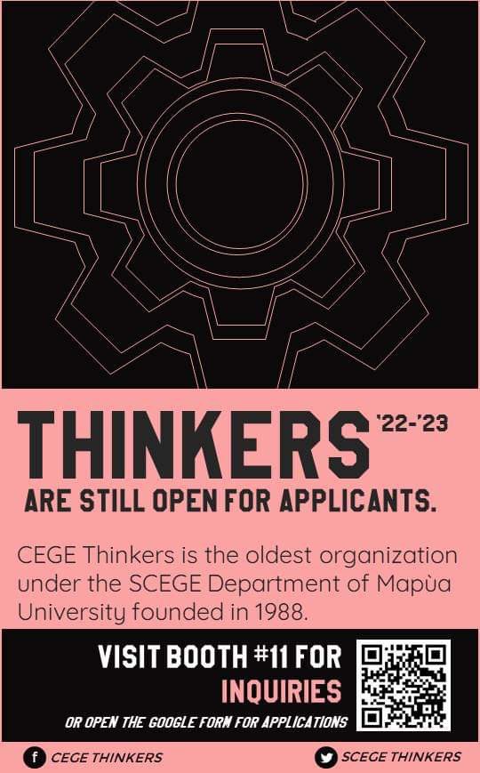 CEGEThinkers's tweet photo. WE WANT YOU HERE

Are you looking for a healthy and nourishing environment? A group that guides you through the rigorous practices of the field? Then you just stumbled on the right post!

Instagram: @scegethinkers https://t.co/kOQg10ENHW