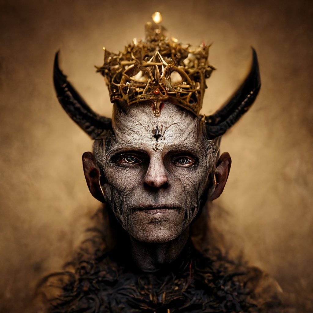 HumanoidsAI's tweet photo. The Demon-King &amp; Demon-Queen From the Afreet Kingdom have joined forces https://t.co/5xzkLsC8ak