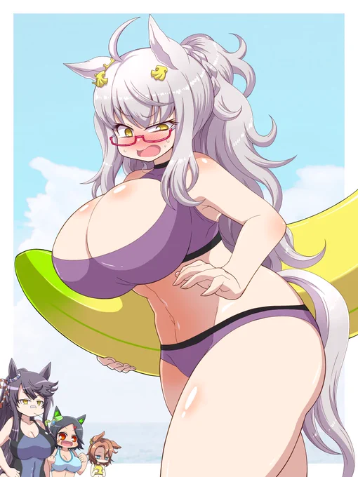 せっかくなので日焼け無しverも置いておく 