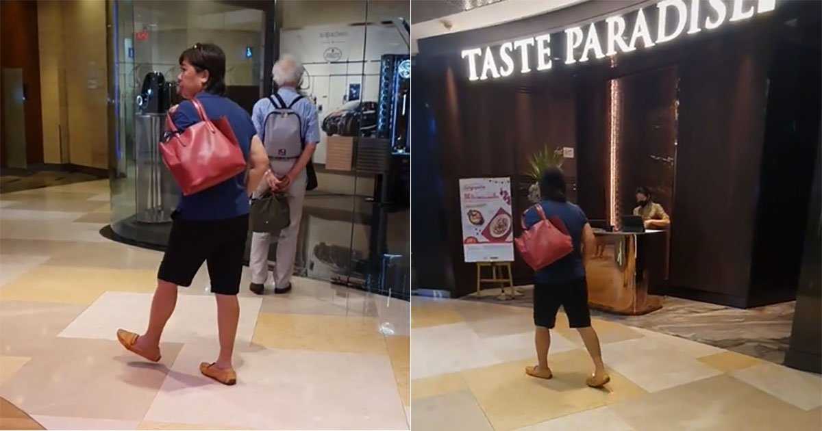 MothershipSG's tweet photo. Woman, allegedly the 'MBS Badge Lady', seen indoors in ION Orchard without mask https://t.co/1MHMuhdv8B https://t.co/oHShiice57