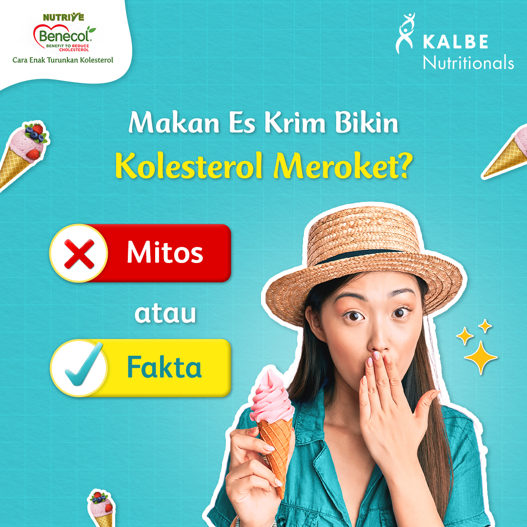 NutriveBenecol's tweet photo. Yuhuu…siapa nih Nutrivers yang suka makan es krim? 🍧🍦🙋🏻

Sama nih, Mimin juga suka banget makan es krim, eh tapi katanya es krim bisa bikin kolesterol naik. Bener gak yah? 🤔

Yuk, kita kulik faktanya ya! 🙌😉

NutriveBenecolAja #BacaLabelSebelumMembeli #SolusiKhilafMakan https://t.co/TEY0z6q0GD