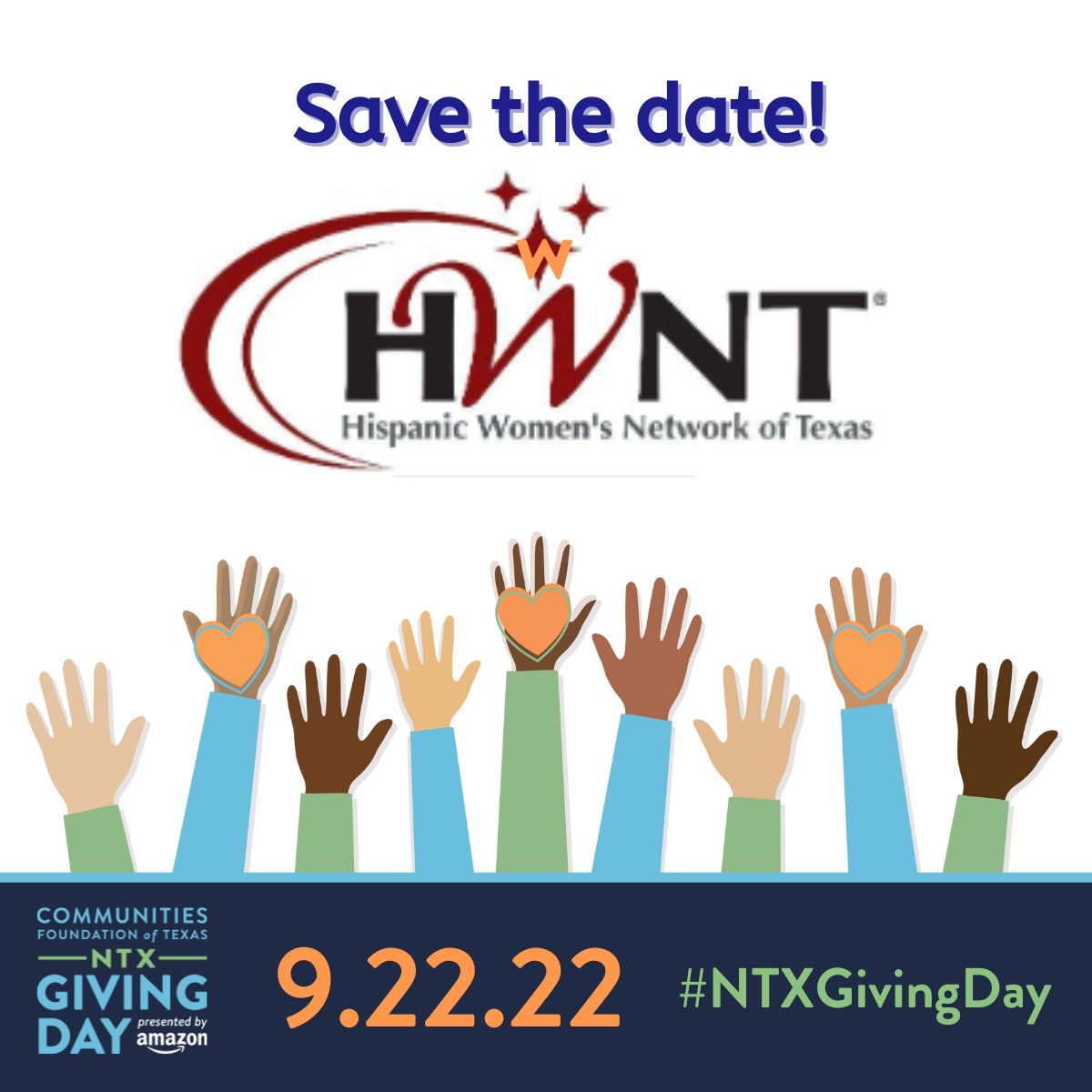 HWNT Fort Worth (@hwntfw) on Twitter photo Your "WHY" matters. The Hispanic Women's Network of Texas-Fort Worth Chapter is reminding us of #NTXGivingDay Campaign. #Savethedate. This year, #FindYourPassion and continue help us in our MISSION to promote the advancement of all women in public, corporate and civic life. #LIP Your "WHY" matters. The Hispanic Women's Network of Texas-Fort Worth Chapter is reminding us of #NTXGivingDay Campaign. #Savethedate. This year, #FindYourPassion and continue help us in our MISSION to promote the advancement of all women in public, corporate and civic life. #LIP