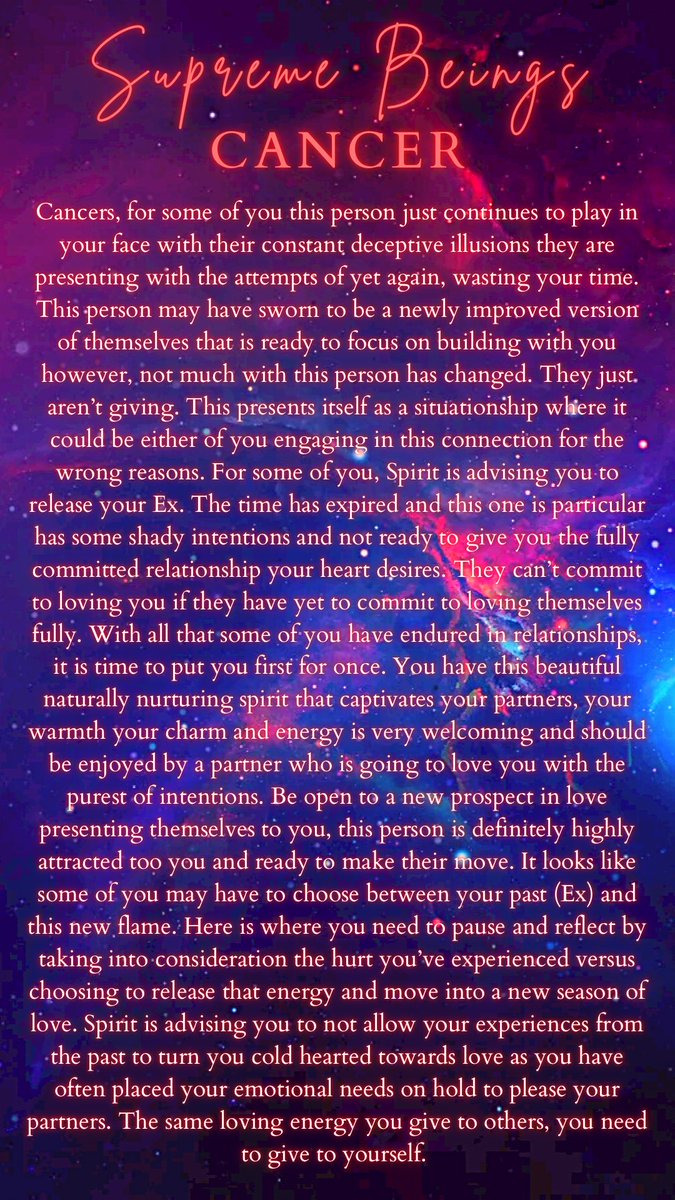 SUPREMEMFNBEING's tweet photo. Collective love Messages
#loverading #twinflame #Horoscope #tarot #oraclereading #LeoSeason #Aries #cancer #Gemini #virgo #libra https://t.co/kTmnCECHnJ