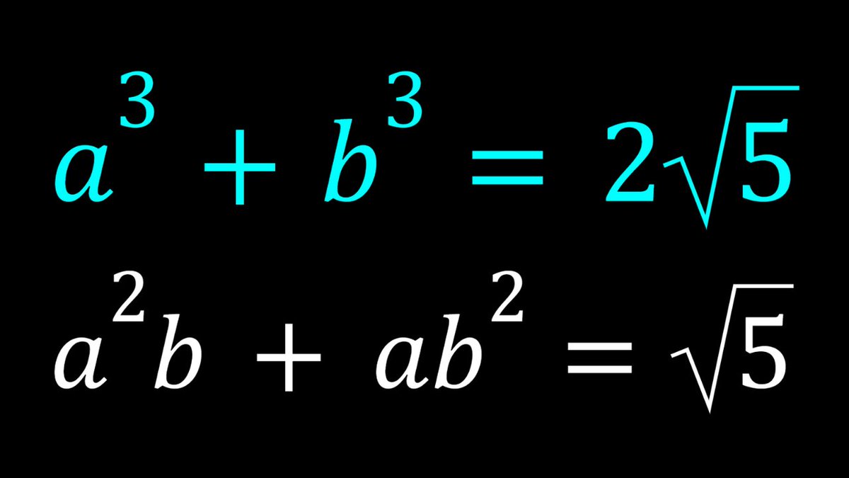SyberMath's tweet image. A Cubic System Solved in Two Ways
#ChallengingMathProblems #PolynomialEquations #PolynomialSystems
via @YouTube @Apple @Desmos @NotabilityApp
@googledocs @canva 
youtu.be/FC1piRgt3io