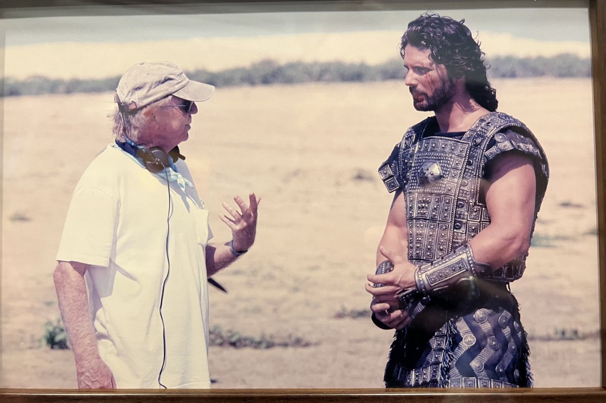 Vale Wolfgang Petersen. I so loved working with him on Troy. My favorite thing about his Directing style, was his ability to vividly describe the scene that would appear just before the one you were about to shoot. After that you were more than ready. ❤️