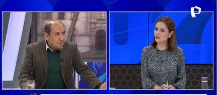 RichardArcePeru's tweet photo. Ya estoy en @PanamericanaTV con @MavilaHuertasC en su #Programa2022, para una entrevista en vivo, sobre la obstaculización a la justicia en las investigaciones penales de los familiares del presidente #PedroCastillo https://t.co/1RTQznpA9A