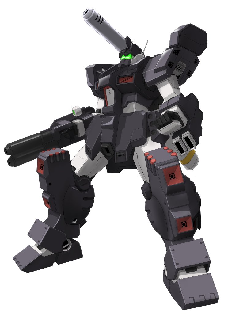 パワー「ジムIIIパワードフルアーマーブルドック 」|日羽工業のイラスト