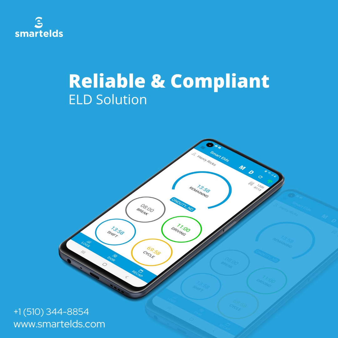 smartelds's tweet image. SmartElds is a registered ELD solution that fully complies with the FMCSA requirements.

✅ Get more details, contact us at +15103448854 or visit us at smartelds.com

@smartelds #eldsolution #elds #RHOA #Westworld#90DayFiance #USA #truckers #keeptrucking #tweetme